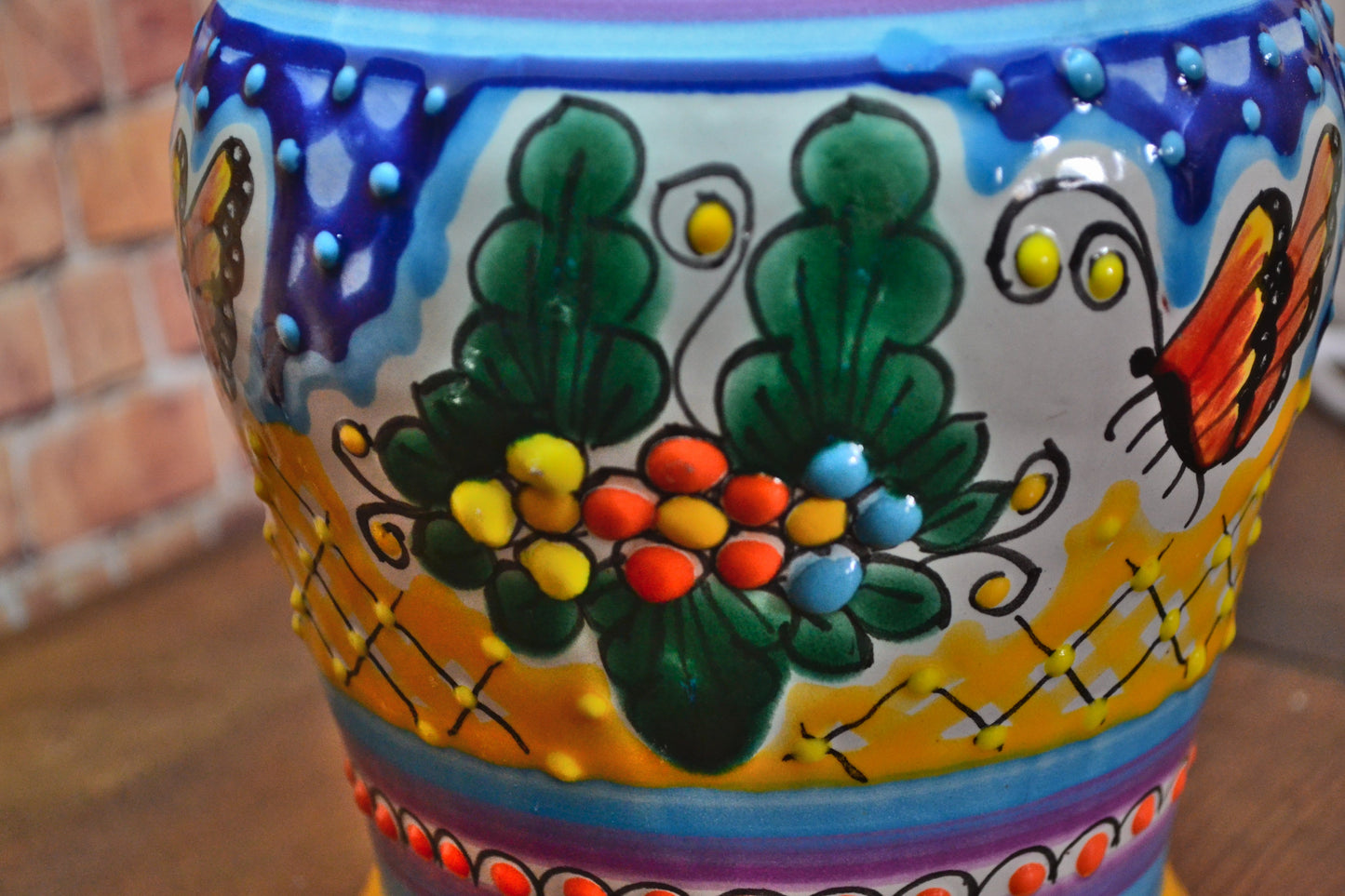Lámpara de Talavera Poblana CM401