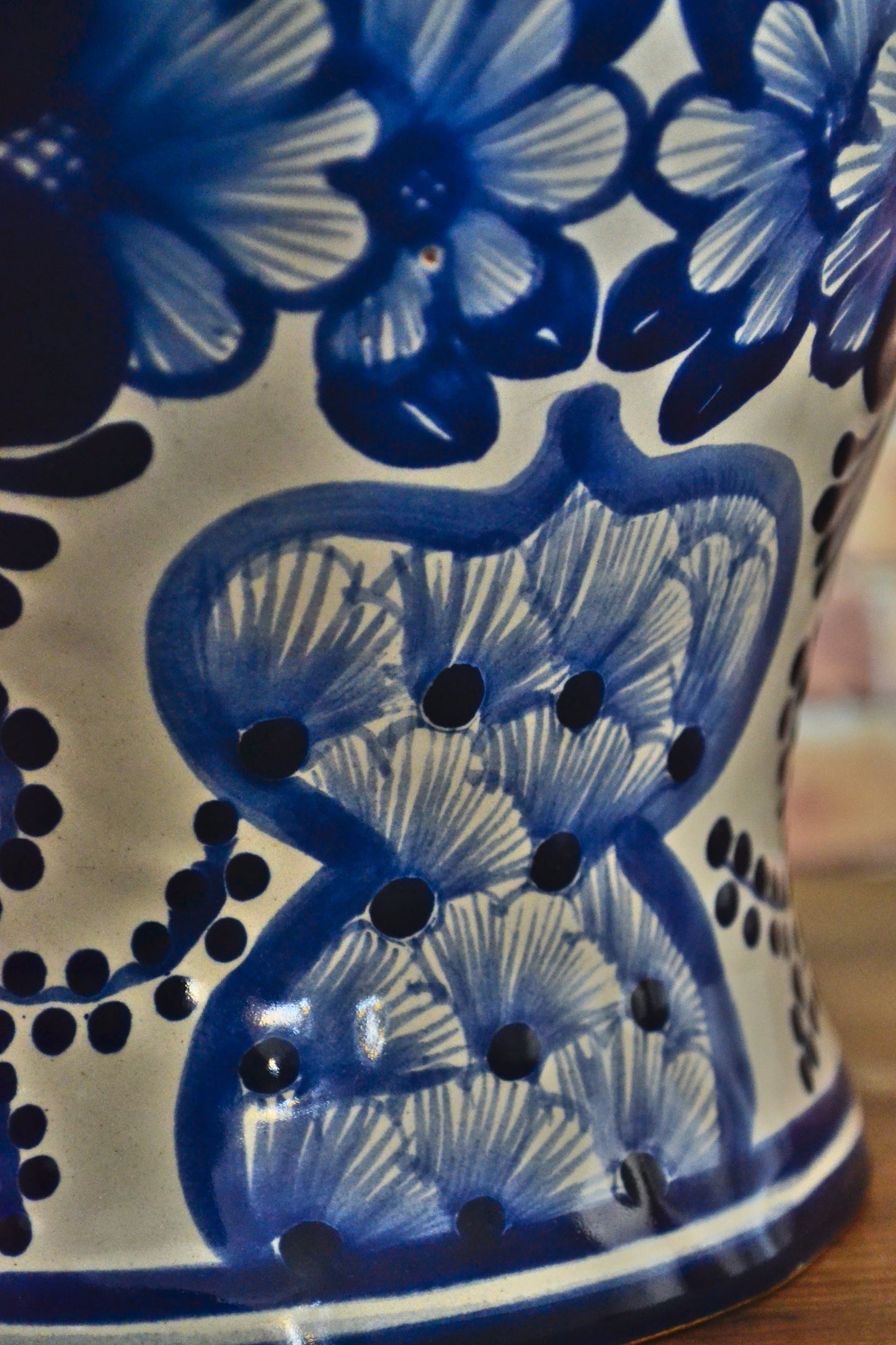 Lámpara de Talavera Poblana CM407