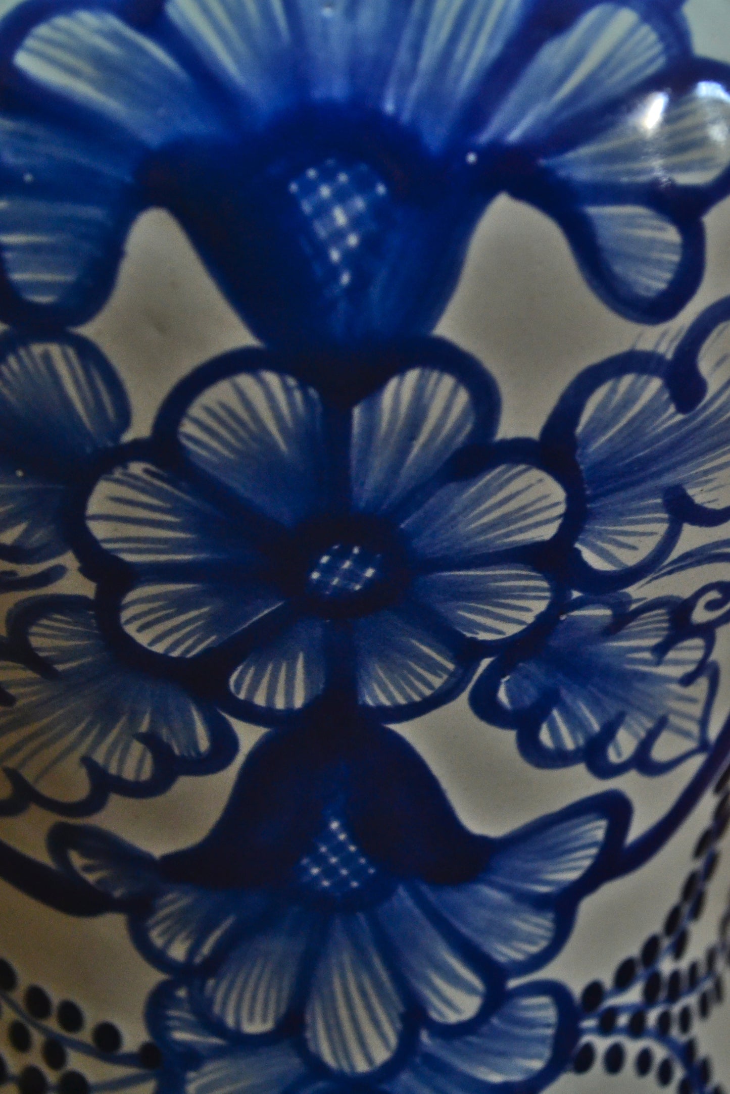 Lámpara de Talavera Poblana CM407