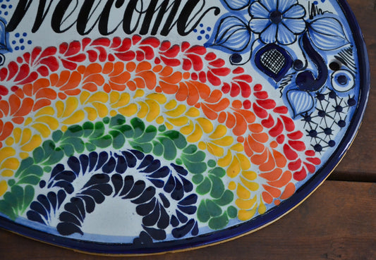 Letrero Personalizable de casa de Talavera Poblana CM455