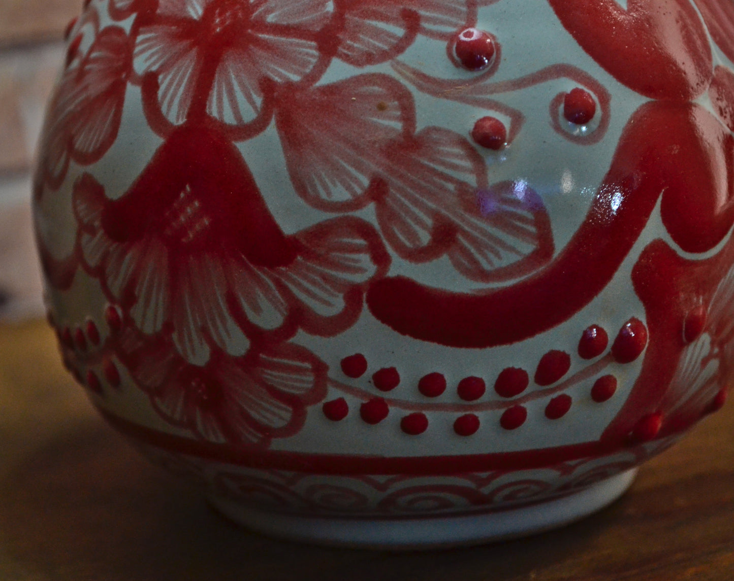 Lámpara de Talavera Poblana CM453