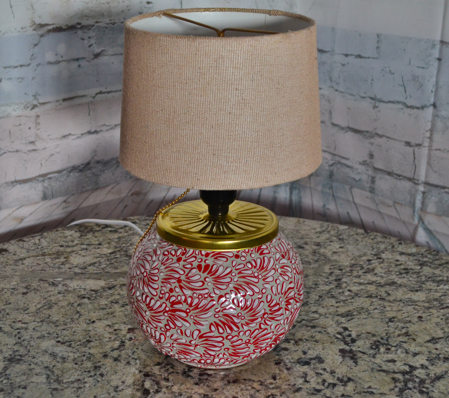 Lámpara de Talavera Poblana CM439