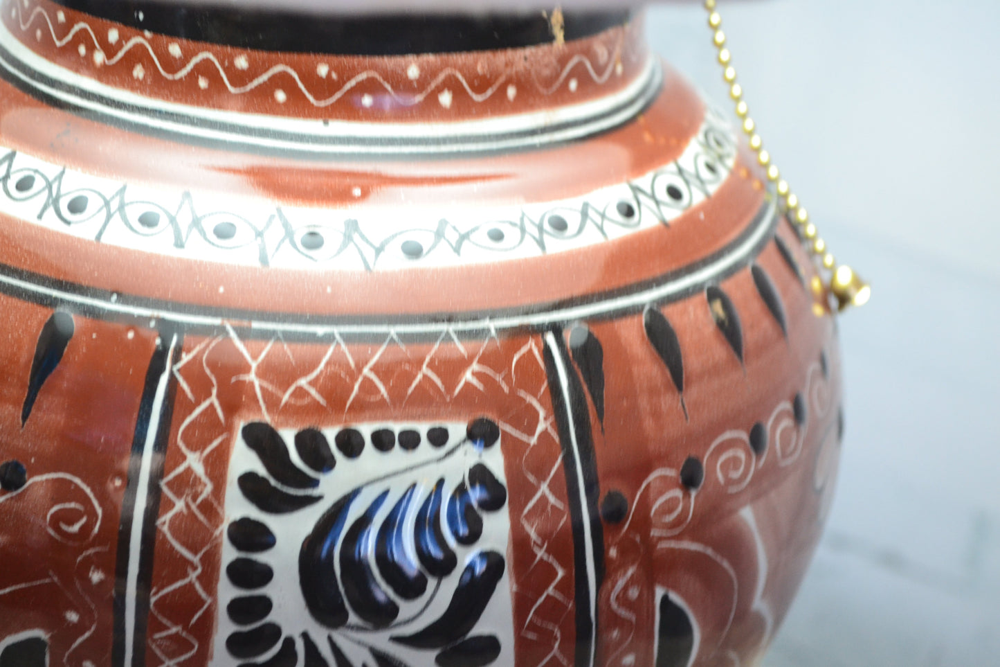Lámpara de Talavera Poblana CM512