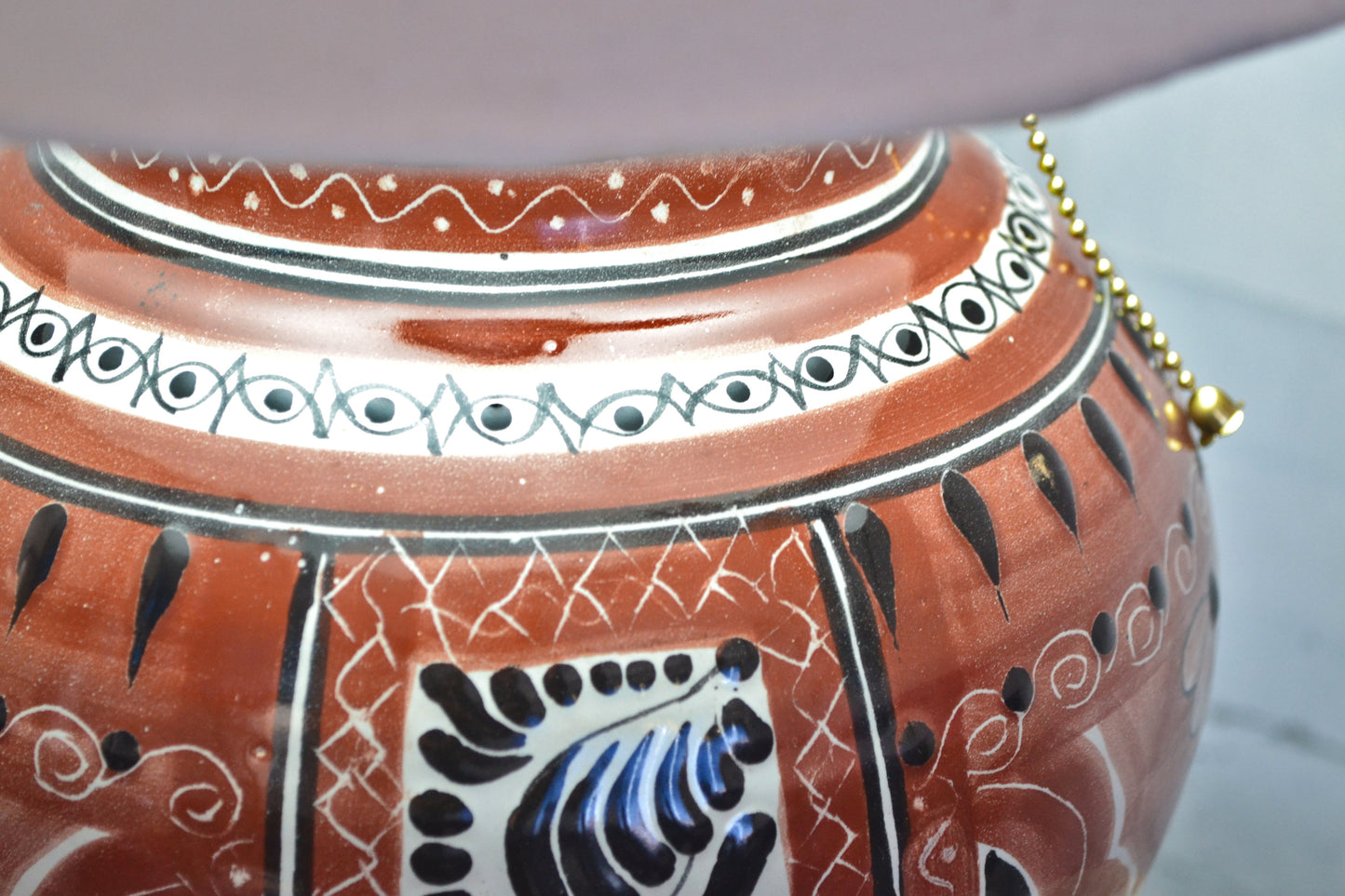 Lámpara de Talavera Poblana CM512