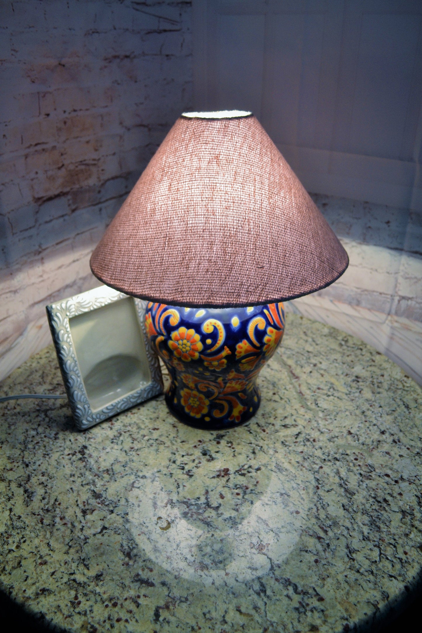 Lámpara de Talavera Poblana CM250