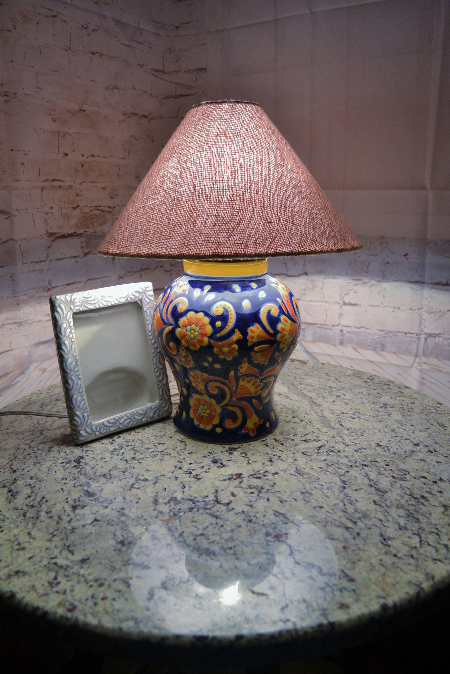 Lámpara de Talavera Poblana CM250