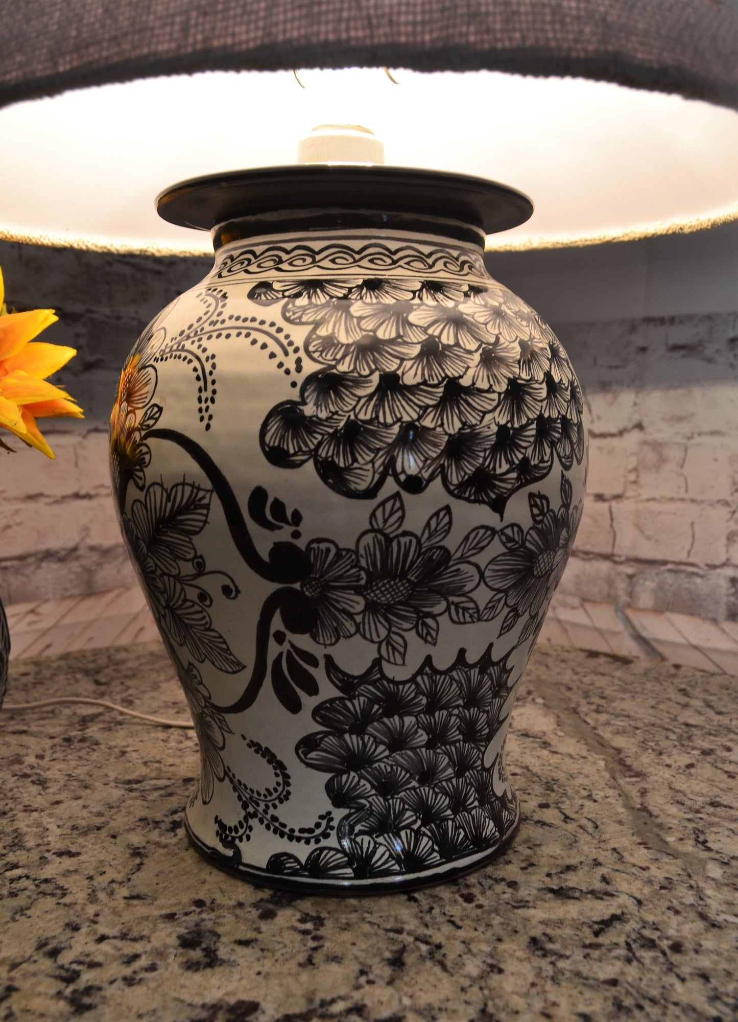 Lámpara de Talavera Poblana CM251