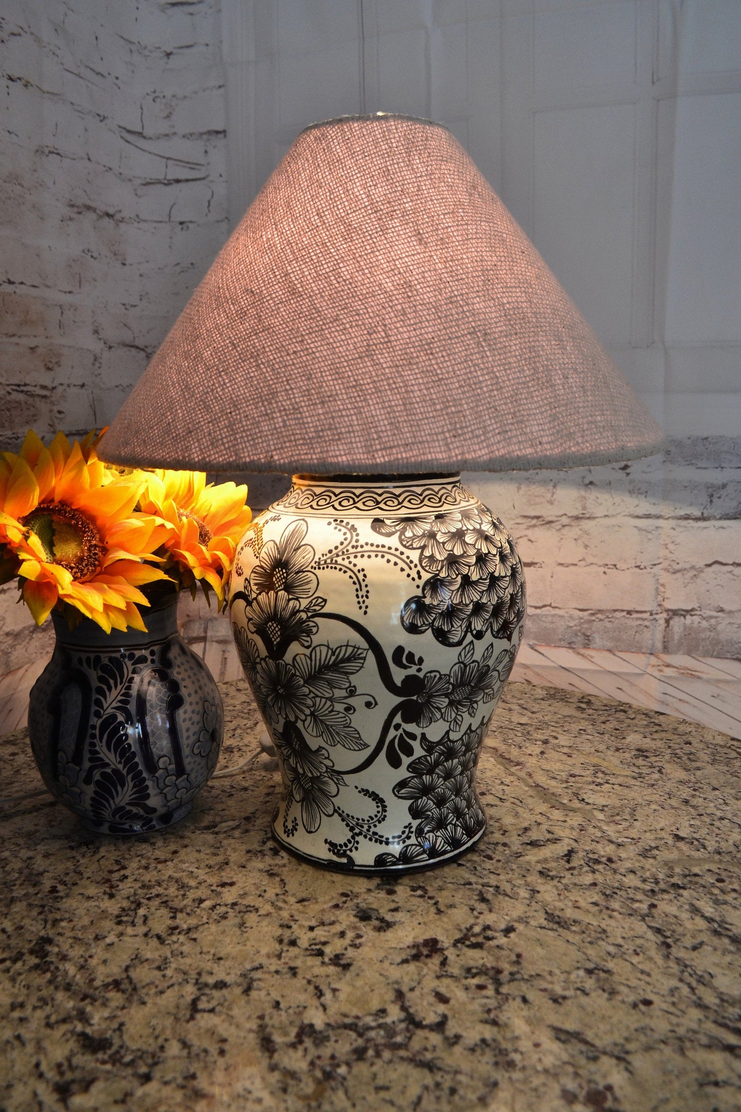 Lámpara de Talavera Poblana CM251