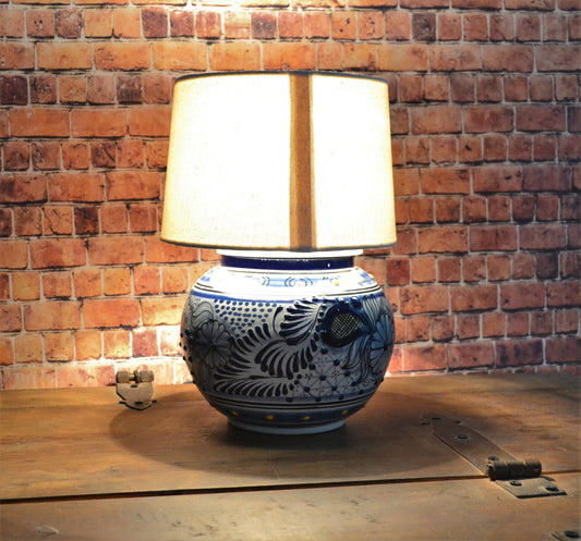 Lámpara de Talavera Poblana CM353