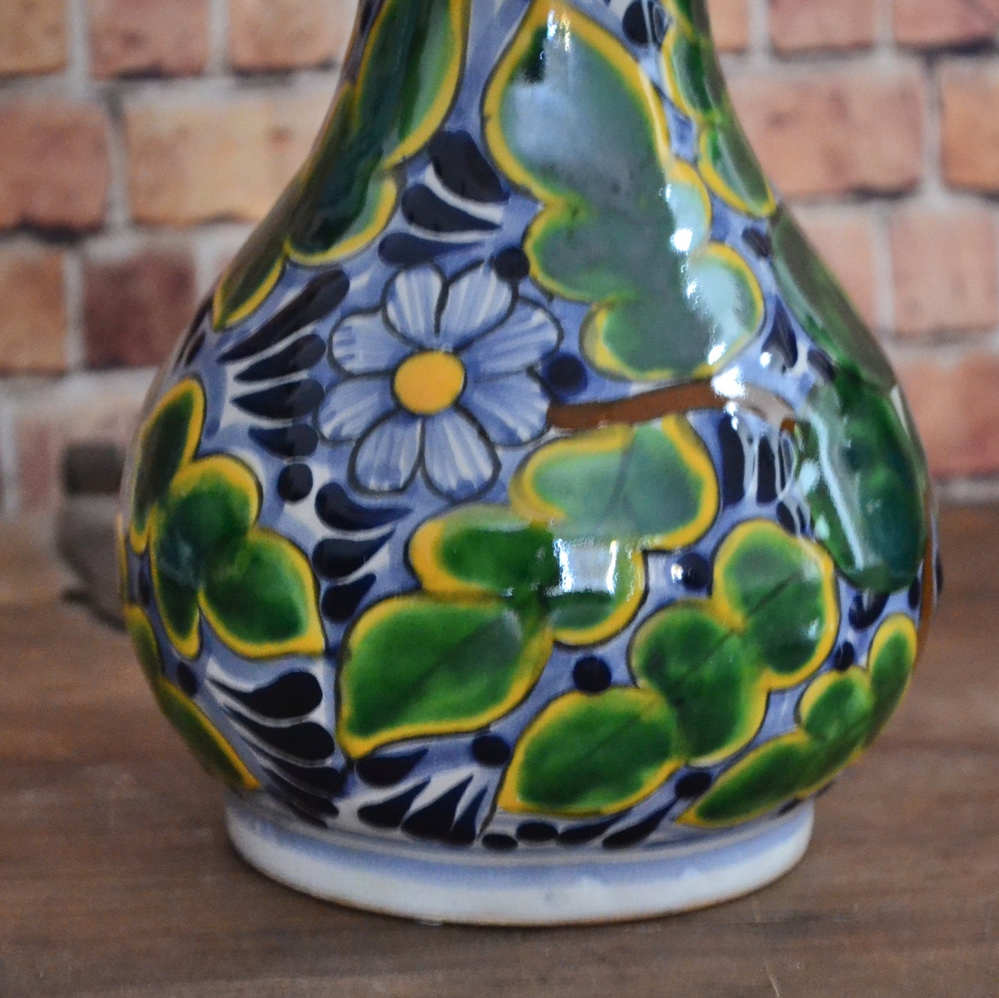 Lámpara de Talavera Poblana CM358