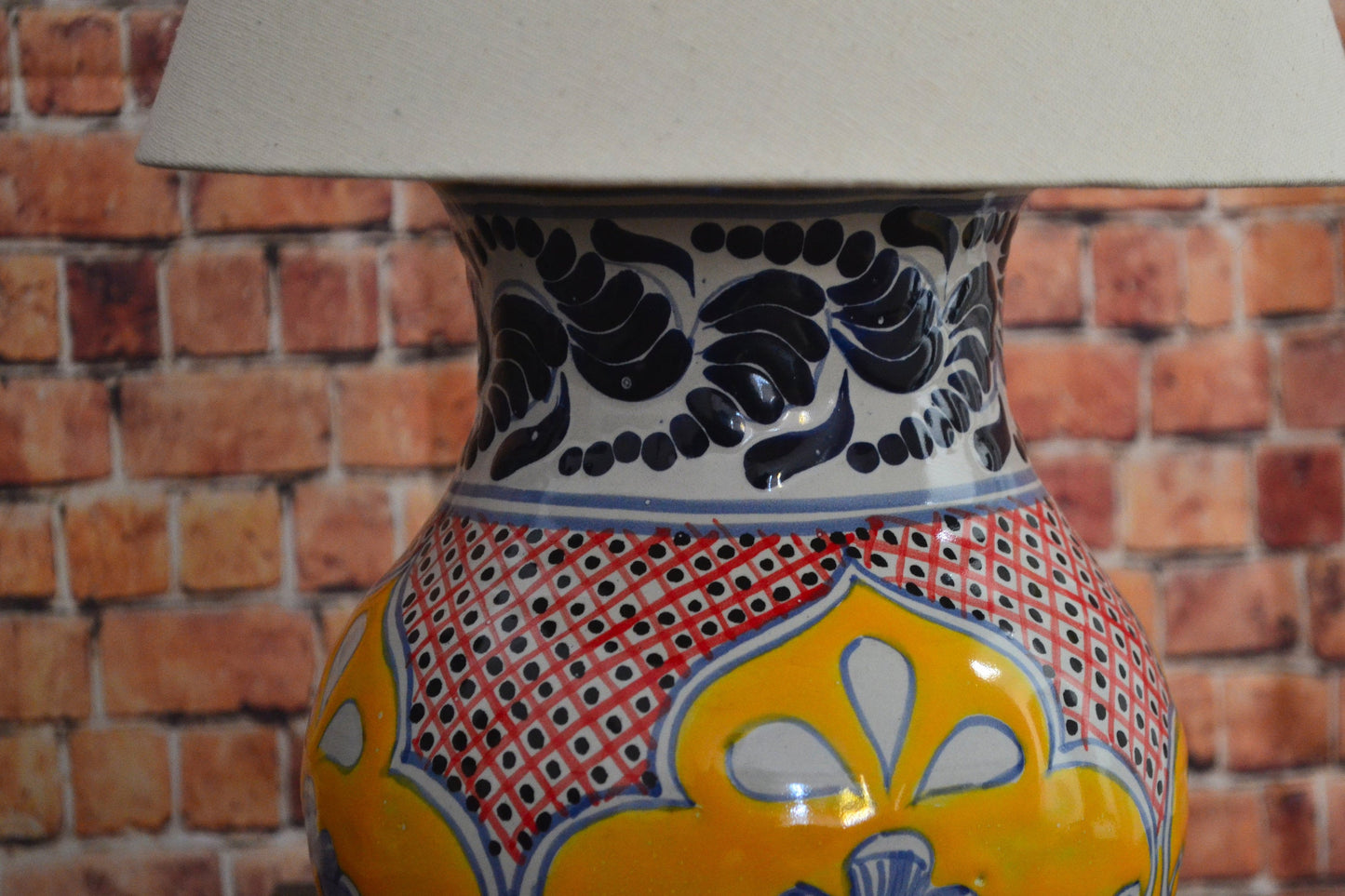 Lámpara de Talavera Poblana CM359