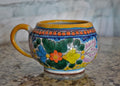 2 Tazas chocolateras de Talavera Poblana CM553