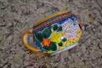 2 Tazas chocolateras de Talavera Poblana CM553