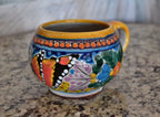 2 Tazas chocolateras de Talavera Poblana CM553