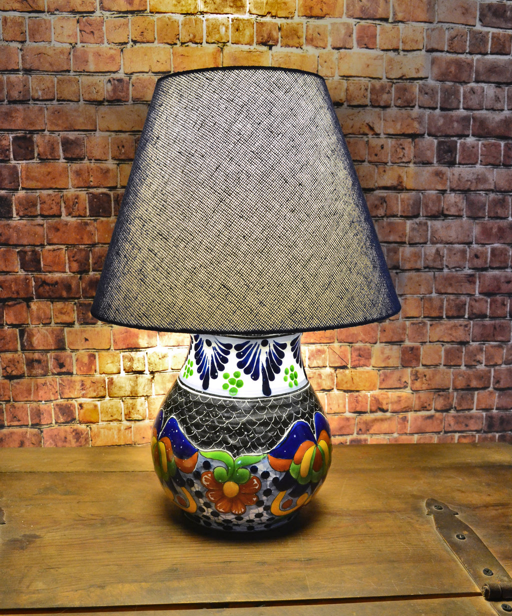 Lámpara de Talavera Poblana CM386