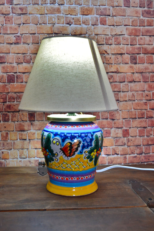 Lámpara de Talavera Poblana CM401