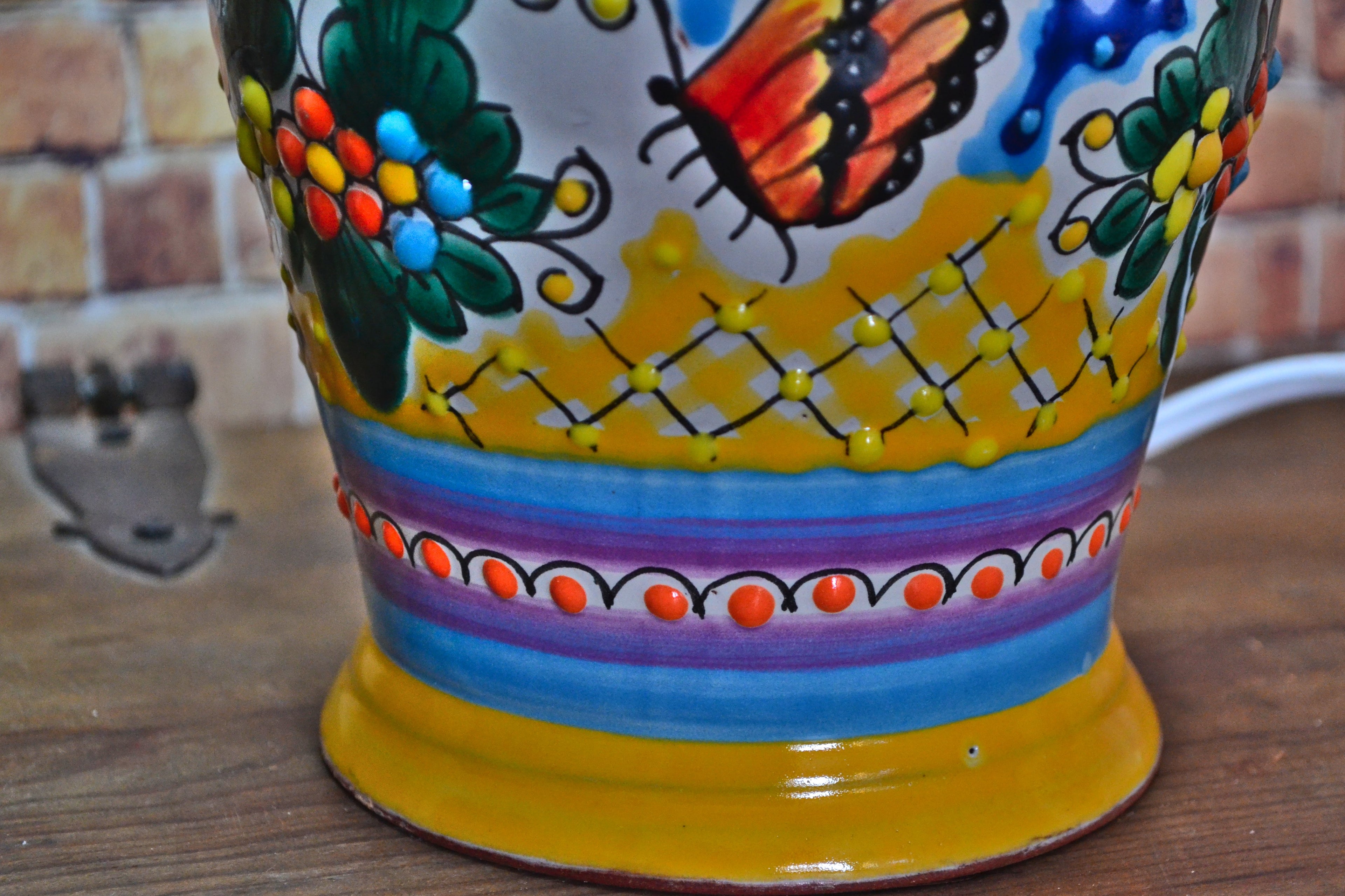 Lámpara de Talavera Poblana CM401