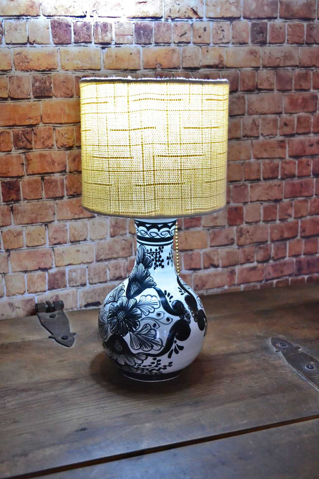 Lámpara de Talavera Poblana CM399