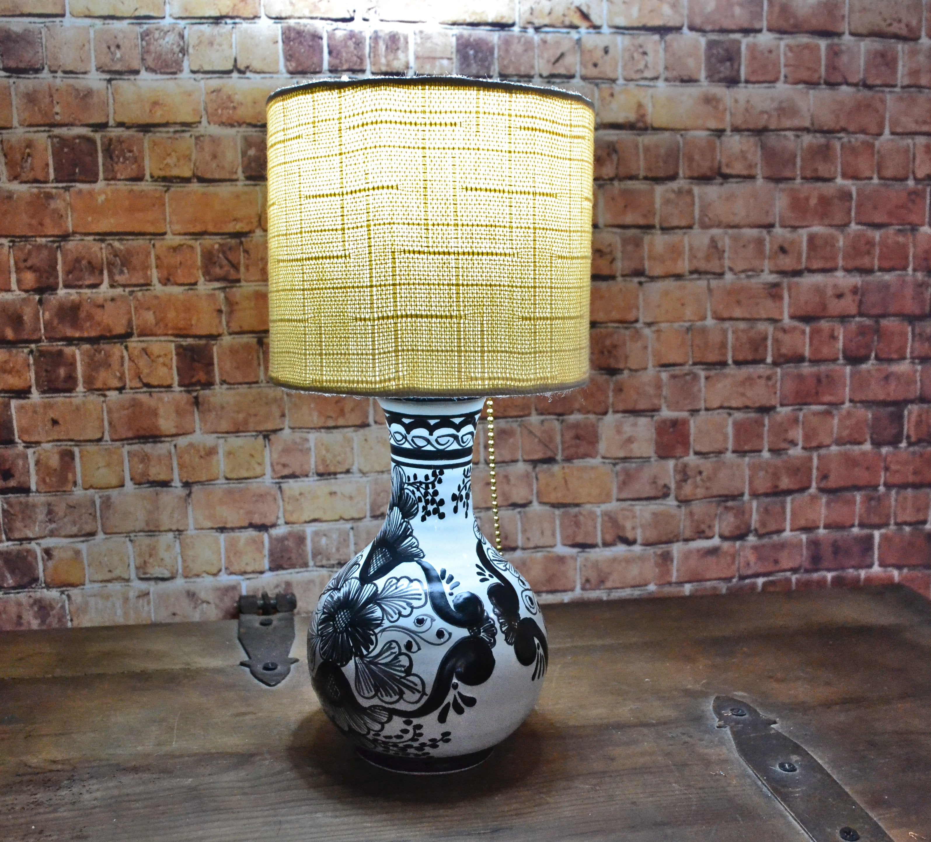 Lámpara de Talavera Poblana CM399