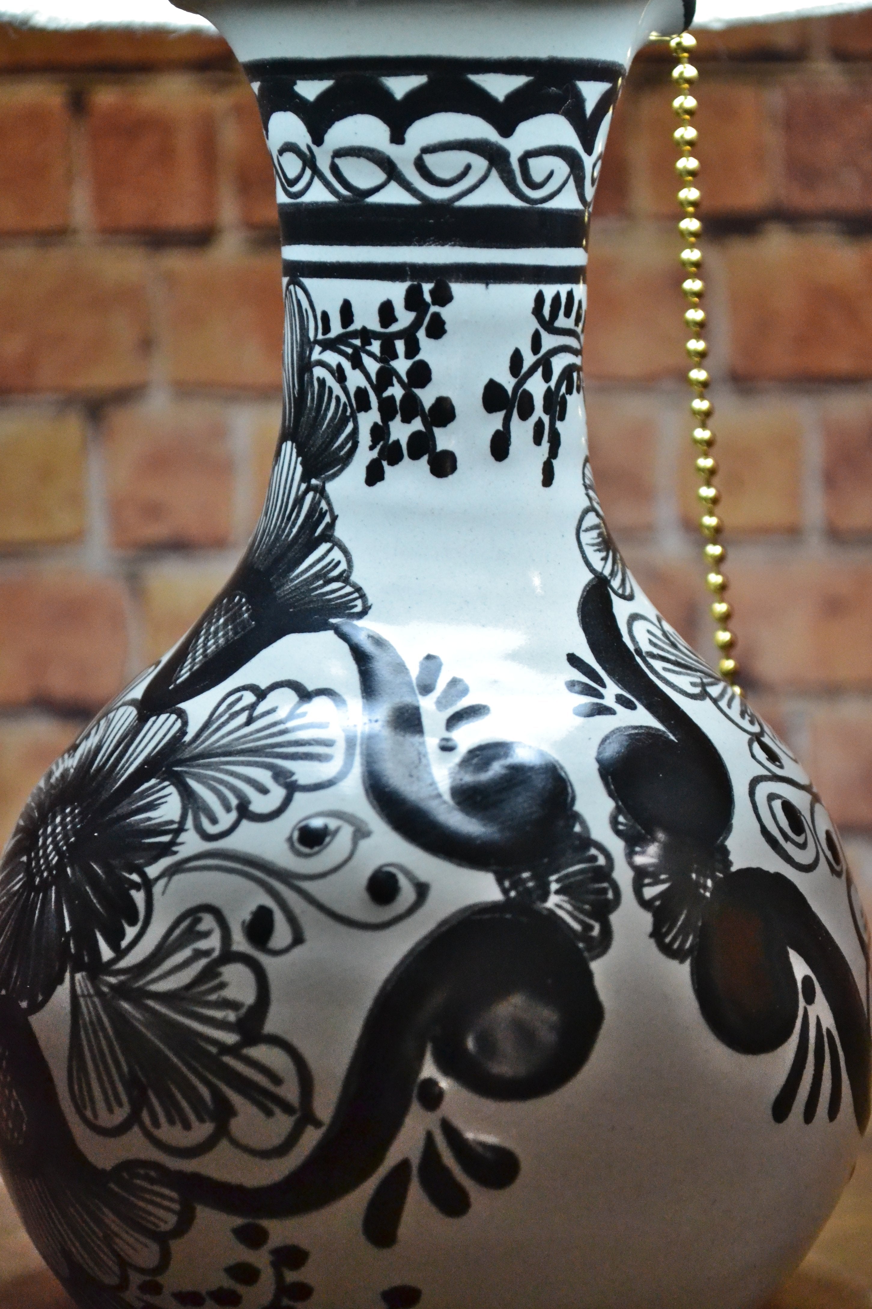 Lámpara de Talavera Poblana CM399