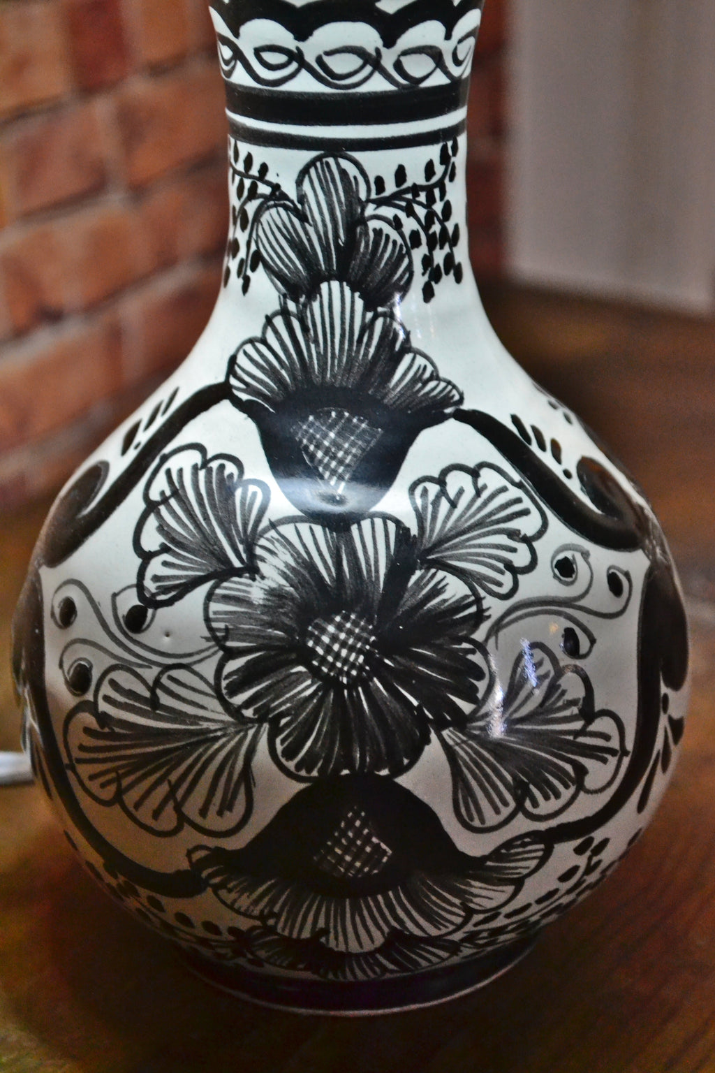 Lámpara de Talavera Poblana CM399