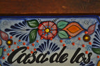 Letrero Personalizable de casa de Talavera Poblana CM406