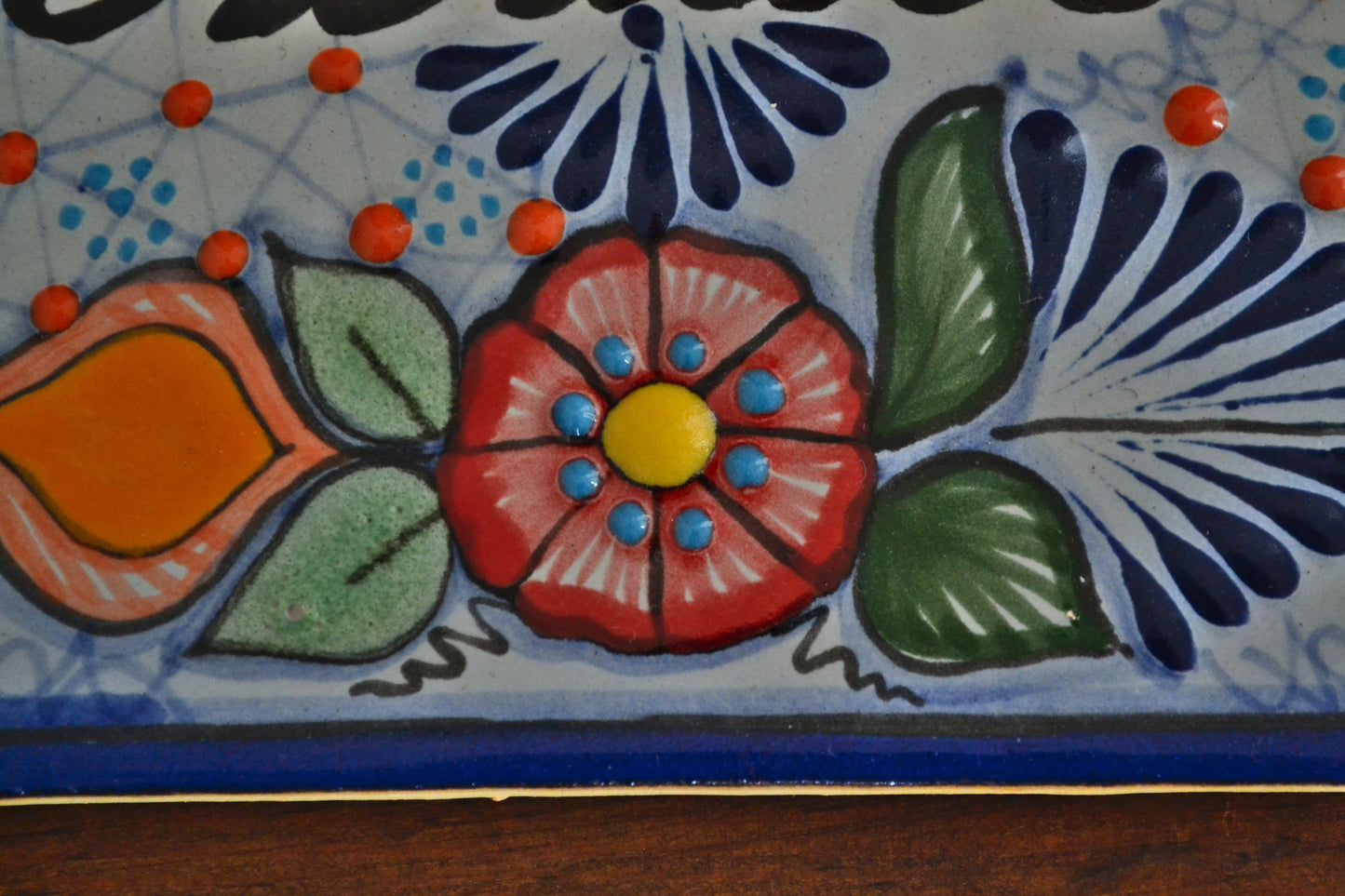 Letrero Personalizable de casa de Talavera Poblana CM406