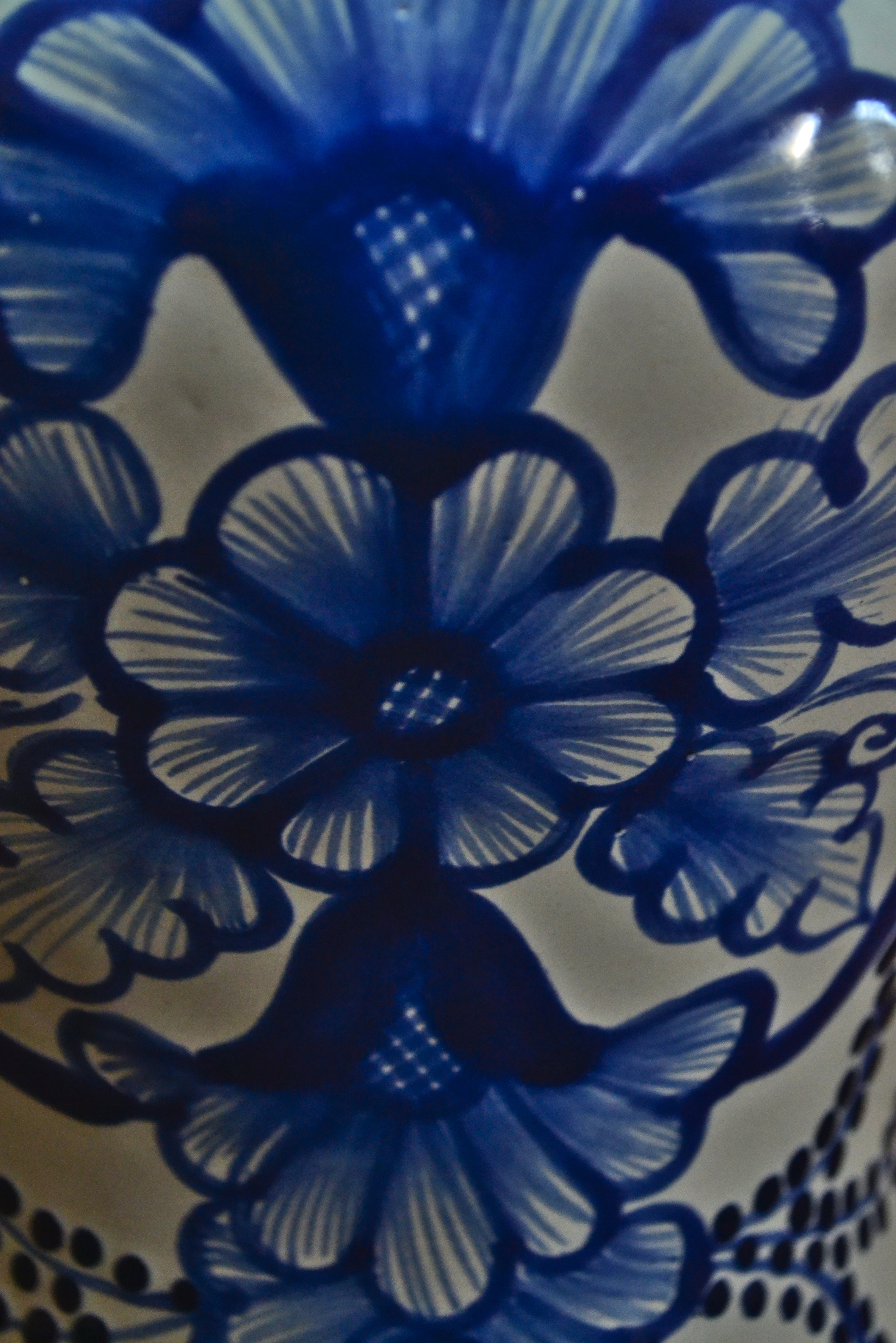 Lámpara de Talavera Poblana CM407