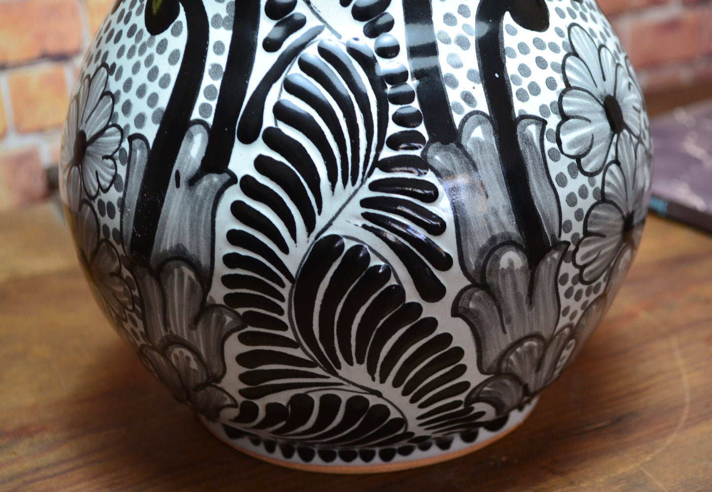 Lámpara de Talavera Poblana CM414