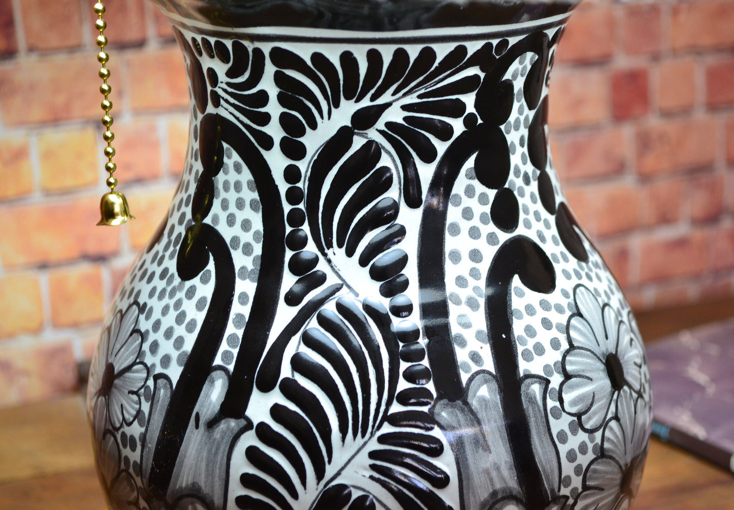 Lámpara de Talavera Poblana CM414