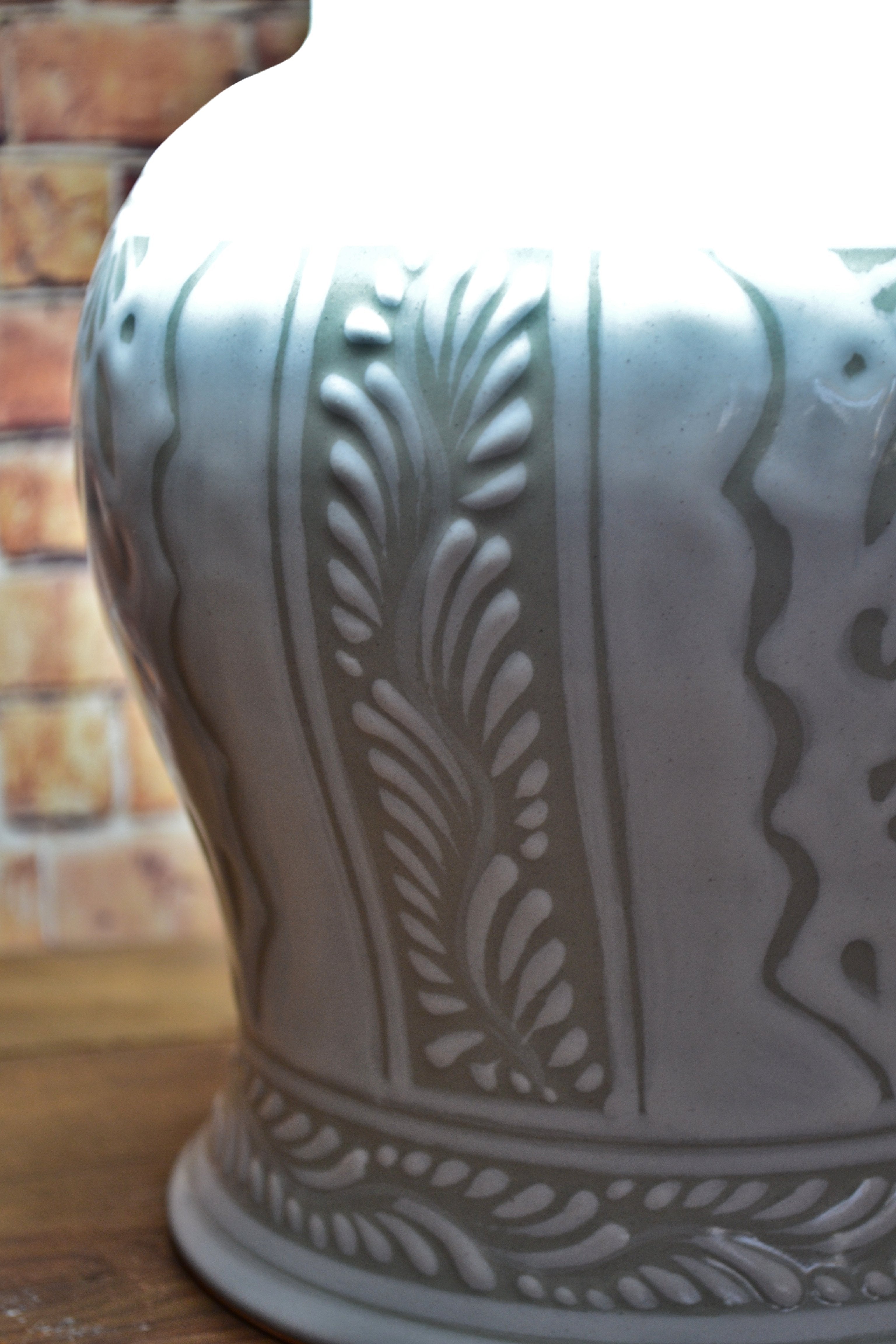 Lámpara de Talavera Poblana CM416