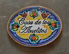 Letrero Personalizable de casa de Talavera Poblana CM423