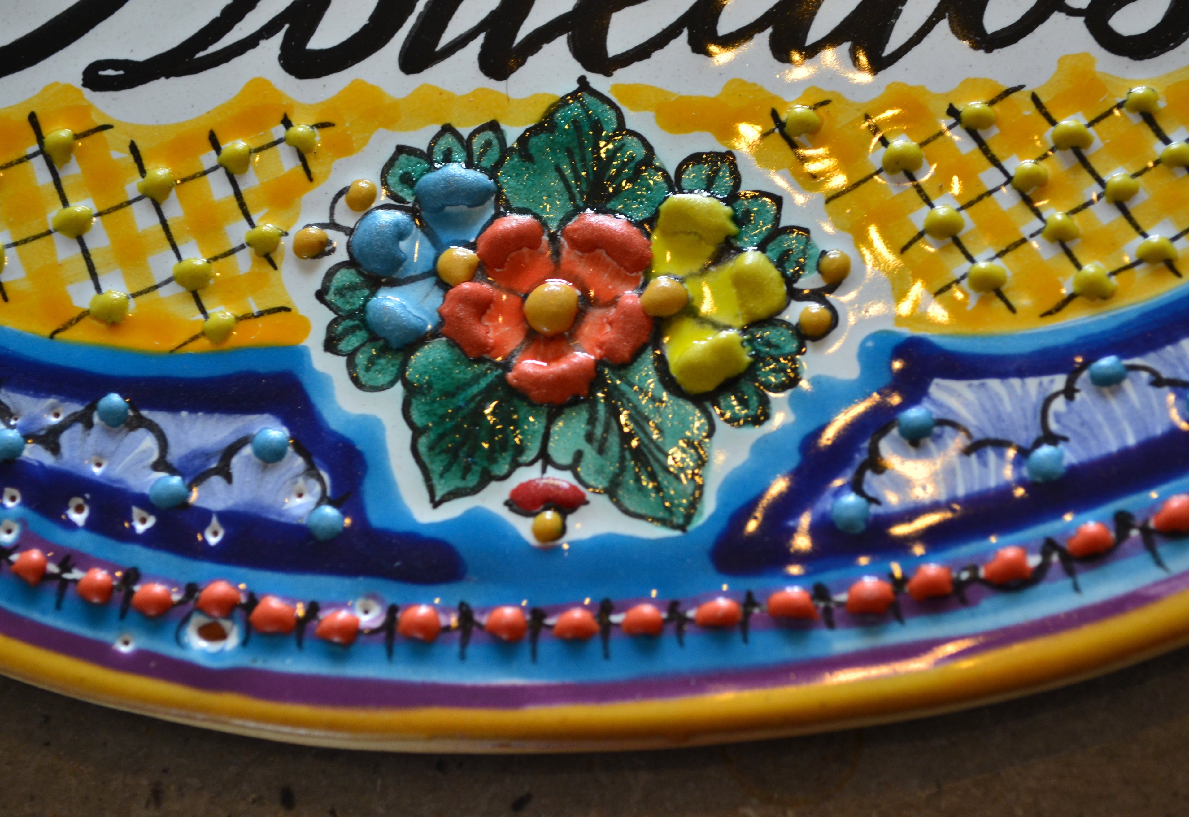 Letrero Personalizable de casa de Talavera Poblana CM423