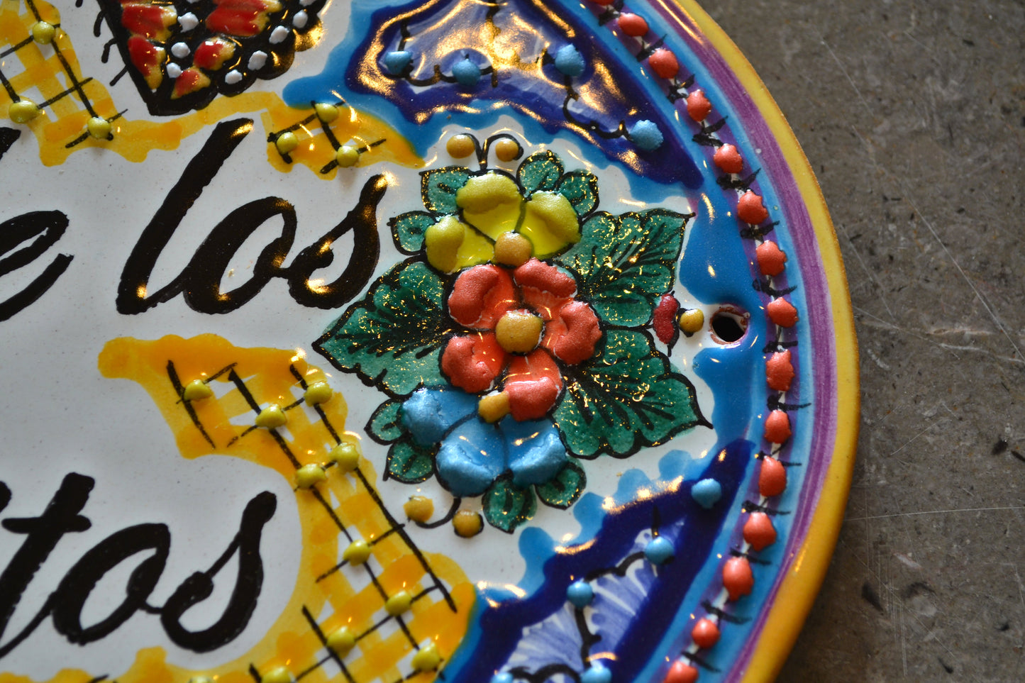 Letrero Personalizable de casa de Talavera Poblana CM423