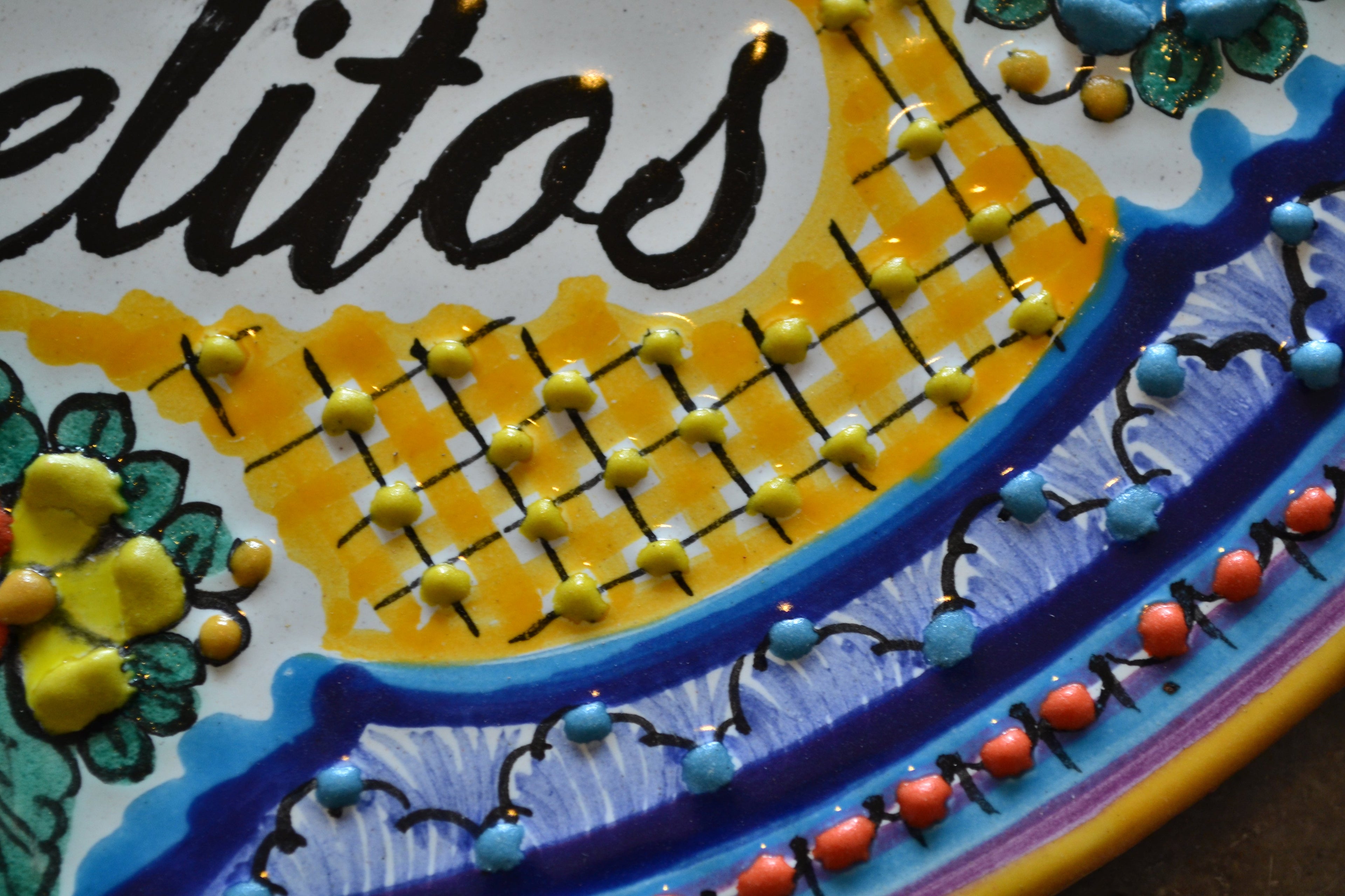 Letrero Personalizable de casa de Talavera Poblana CM423