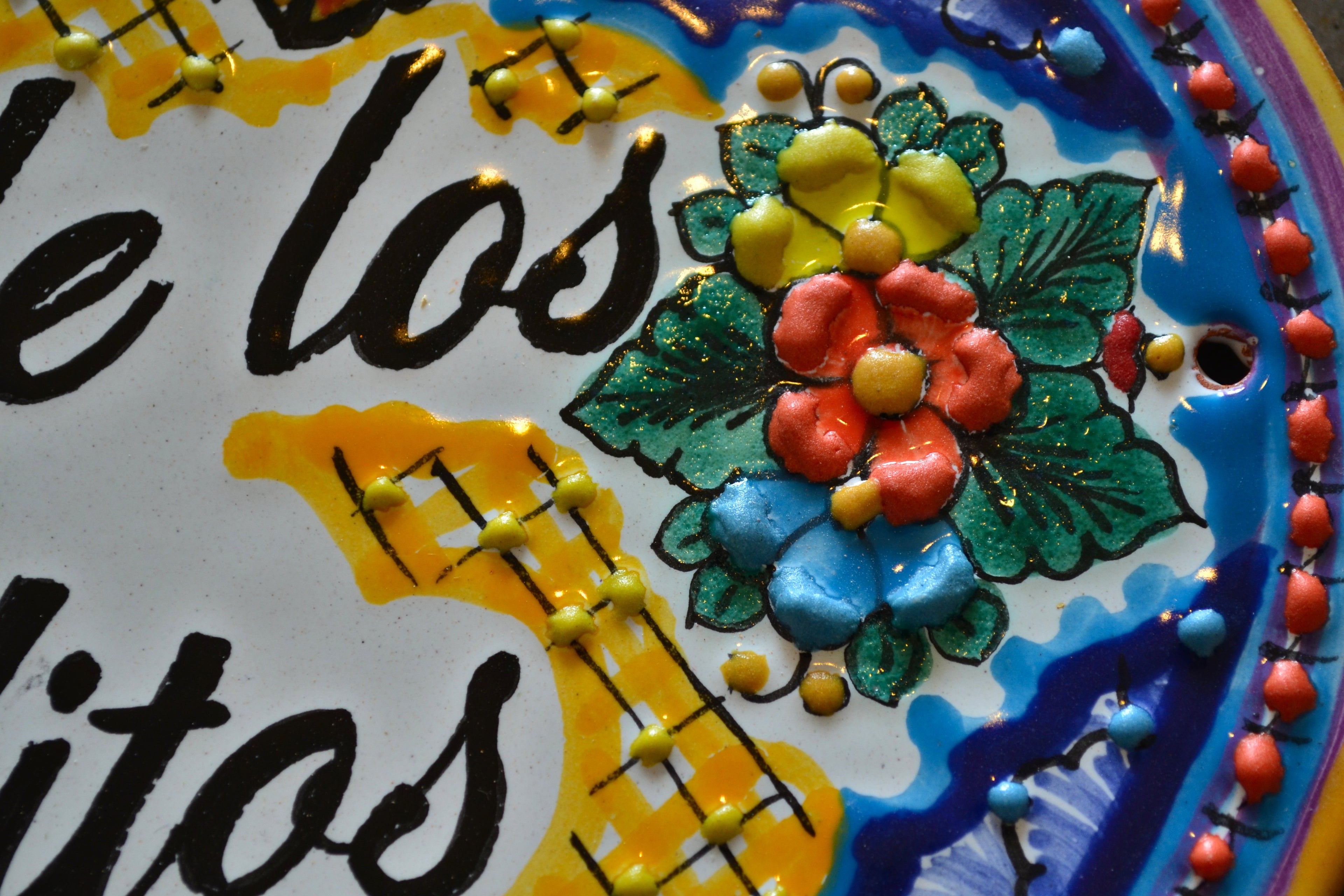 Letrero Personalizable de casa de Talavera Poblana CM423