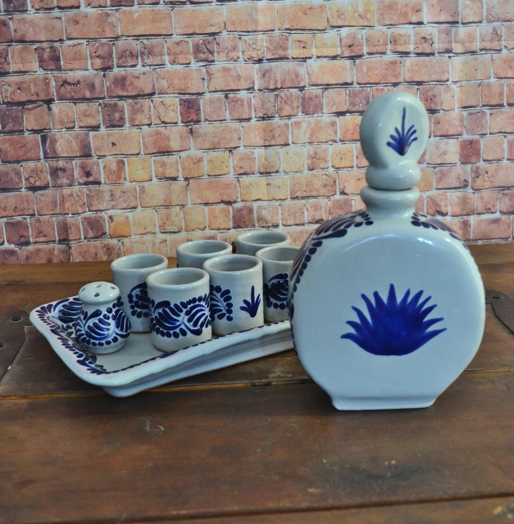 Juego de Tequila de Talavera Poblana CM417