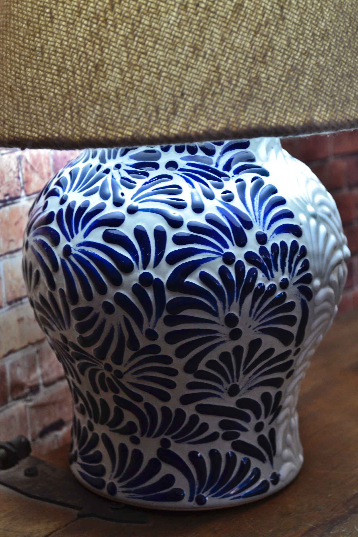 Lámpara de Talavera Poblana CM425