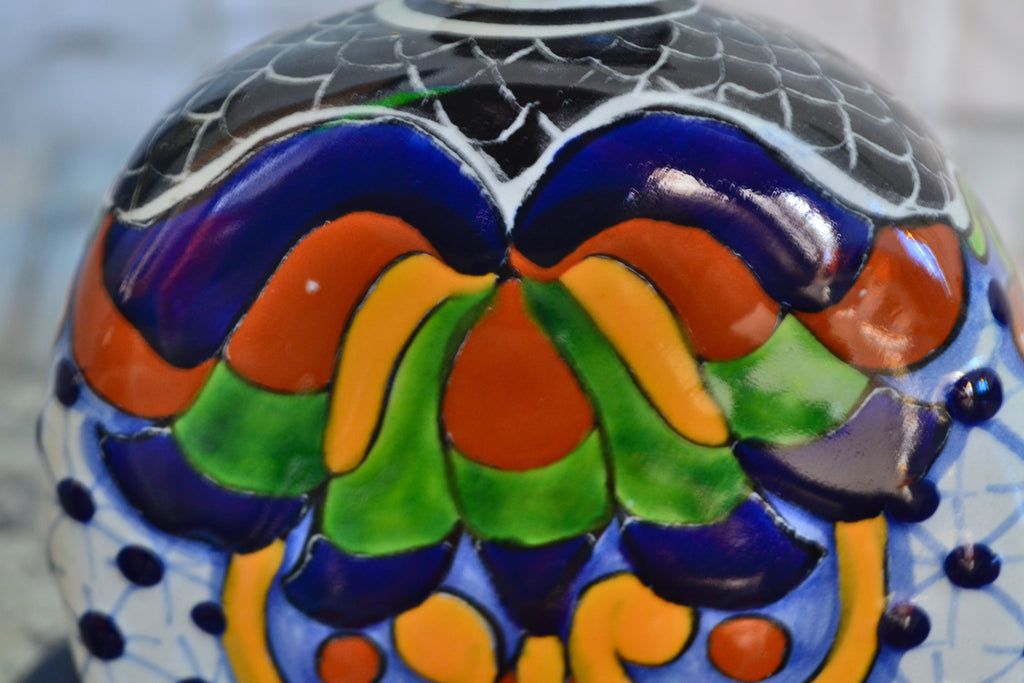 Juego de Licorera de Talavera Poblana CM422