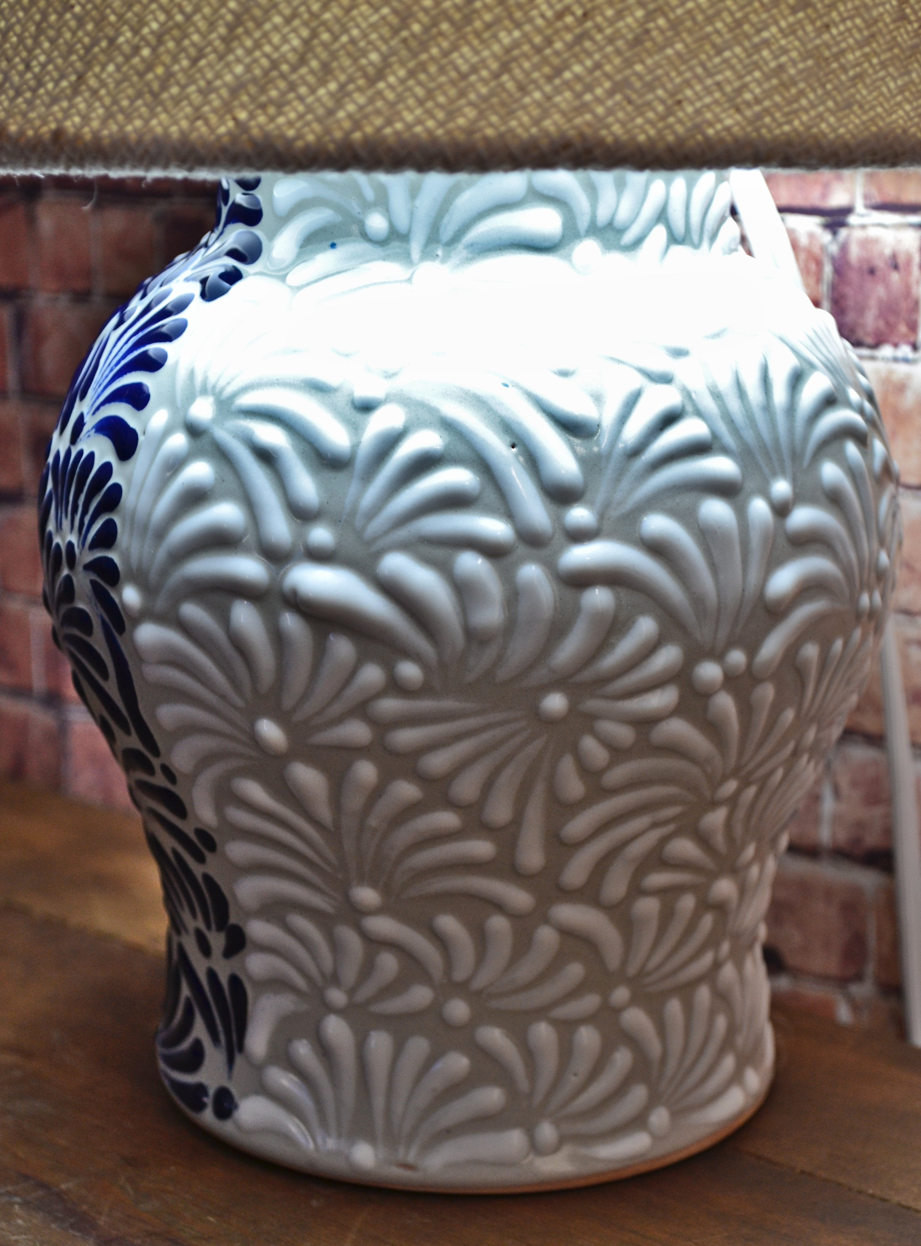 Lámpara de Talavera Poblana CM425