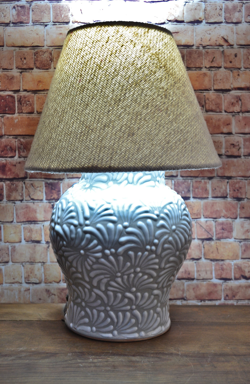 Lámpara de Talavera Poblana CM425