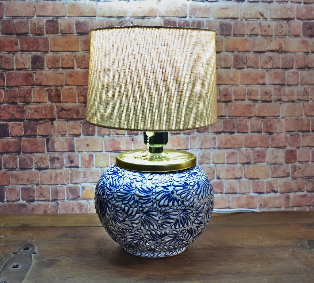 Lámpara de Talavera Poblana CM434