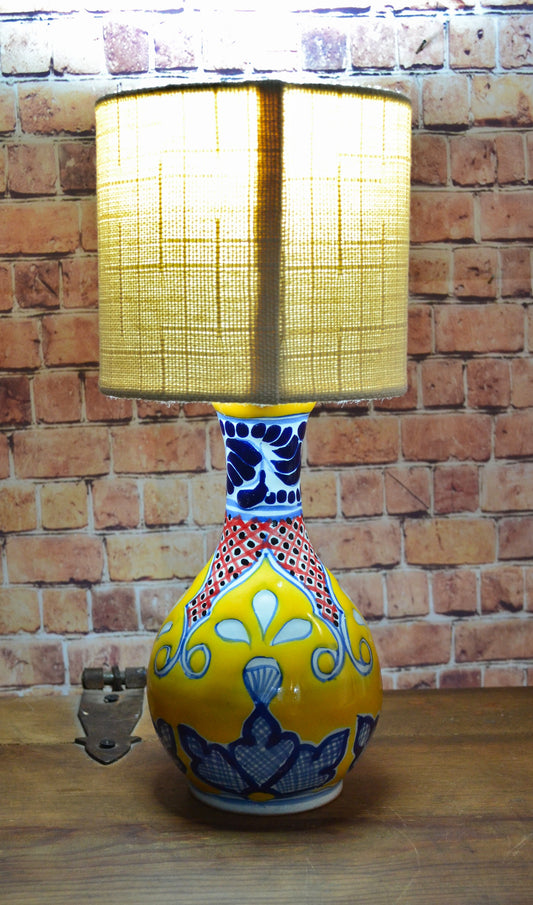 Lámpara de Talavera Poblana CM449