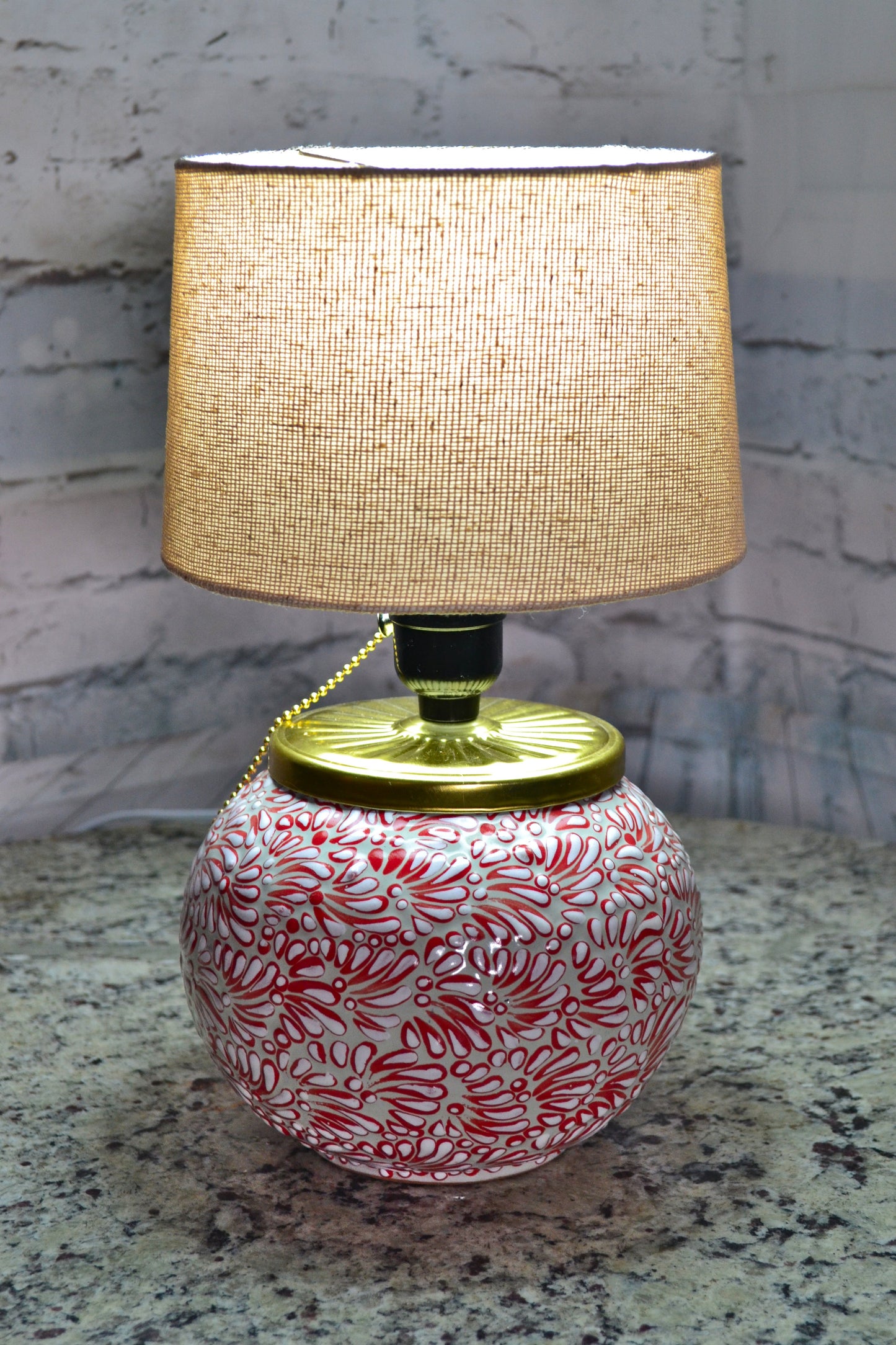 Lámpara de Talavera Poblana CM439