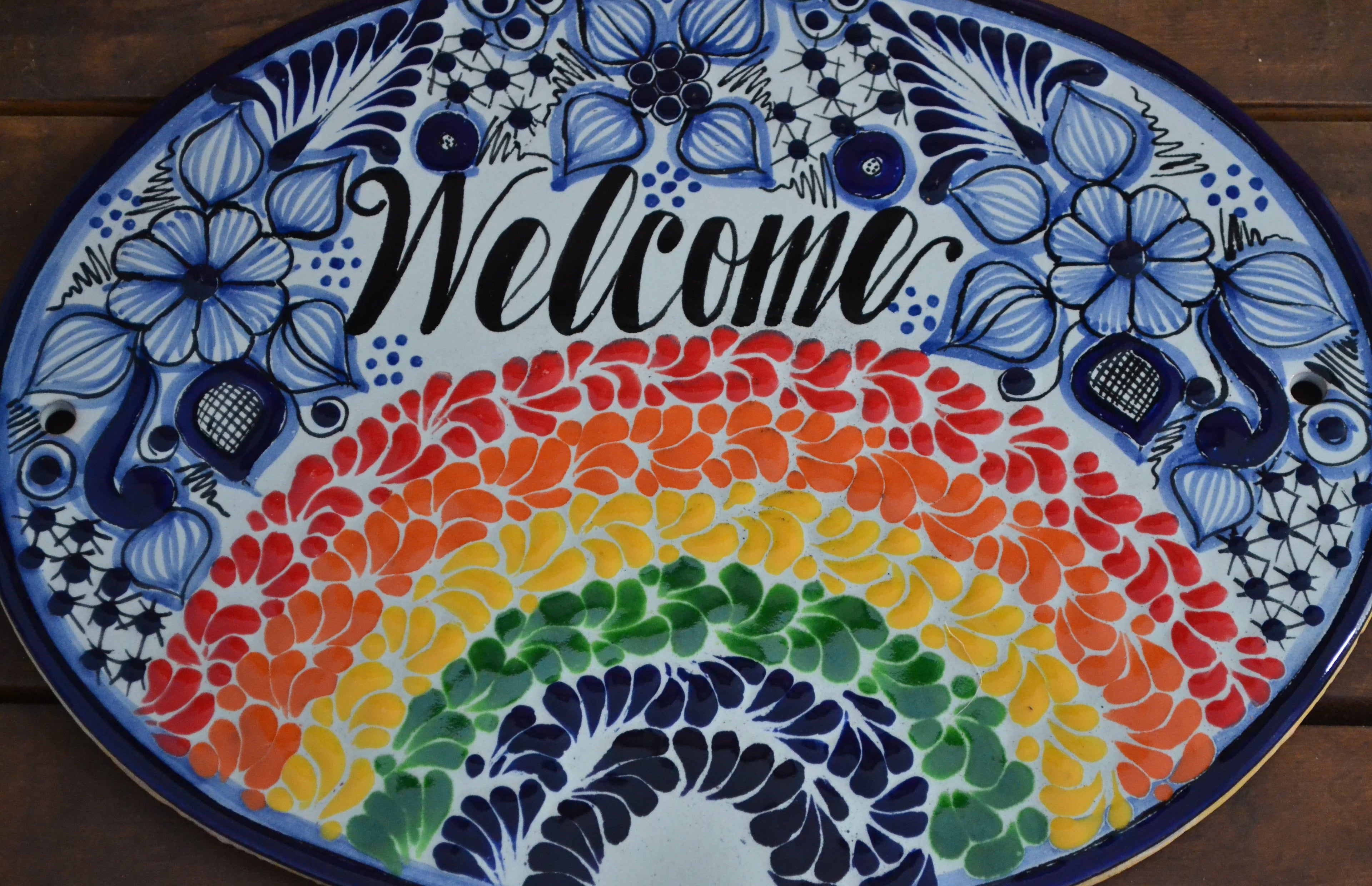 Letrero Personalizable de casa de Talavera Poblana CM455