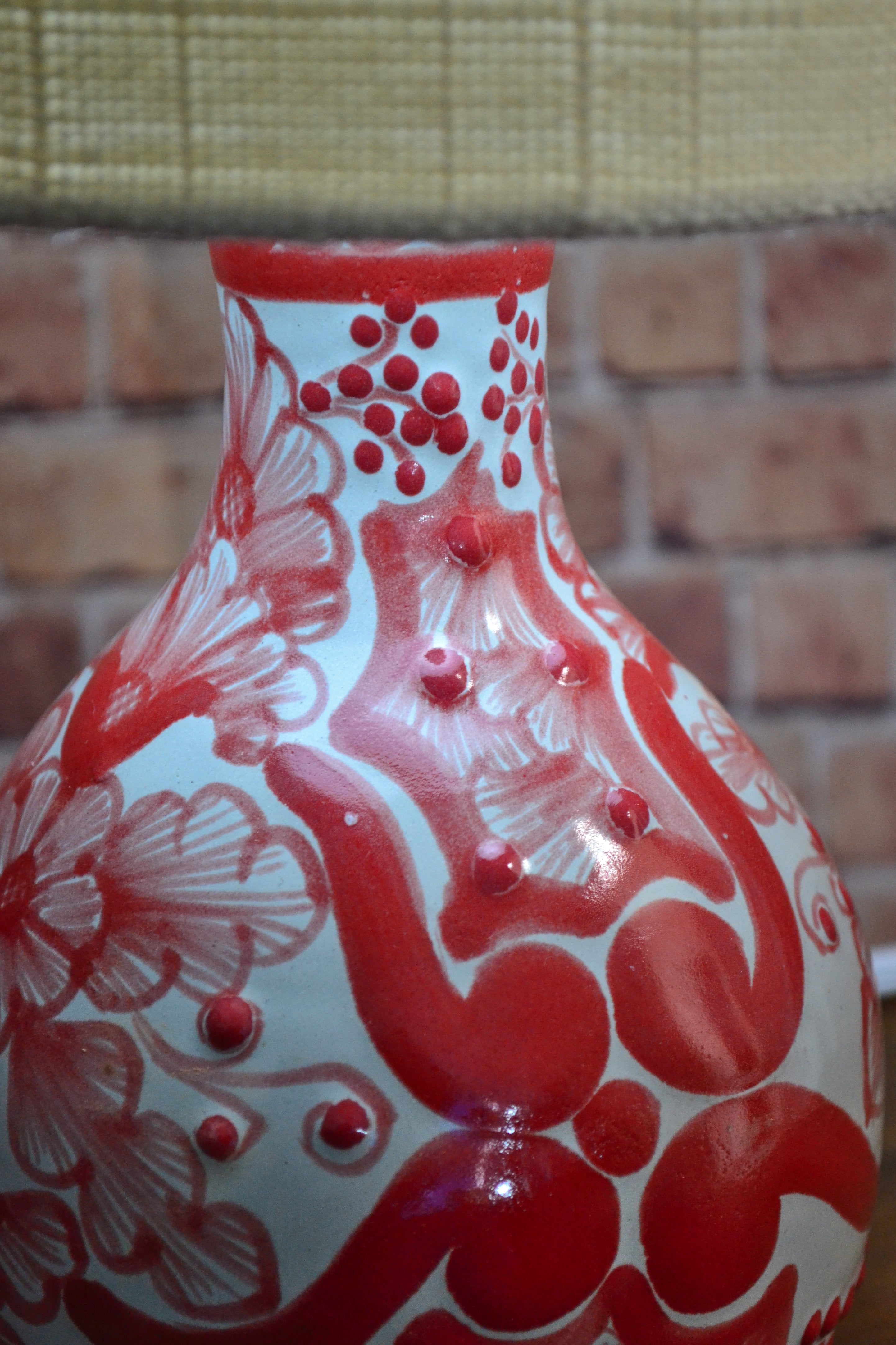 Lámpara de Talavera Poblana CM453