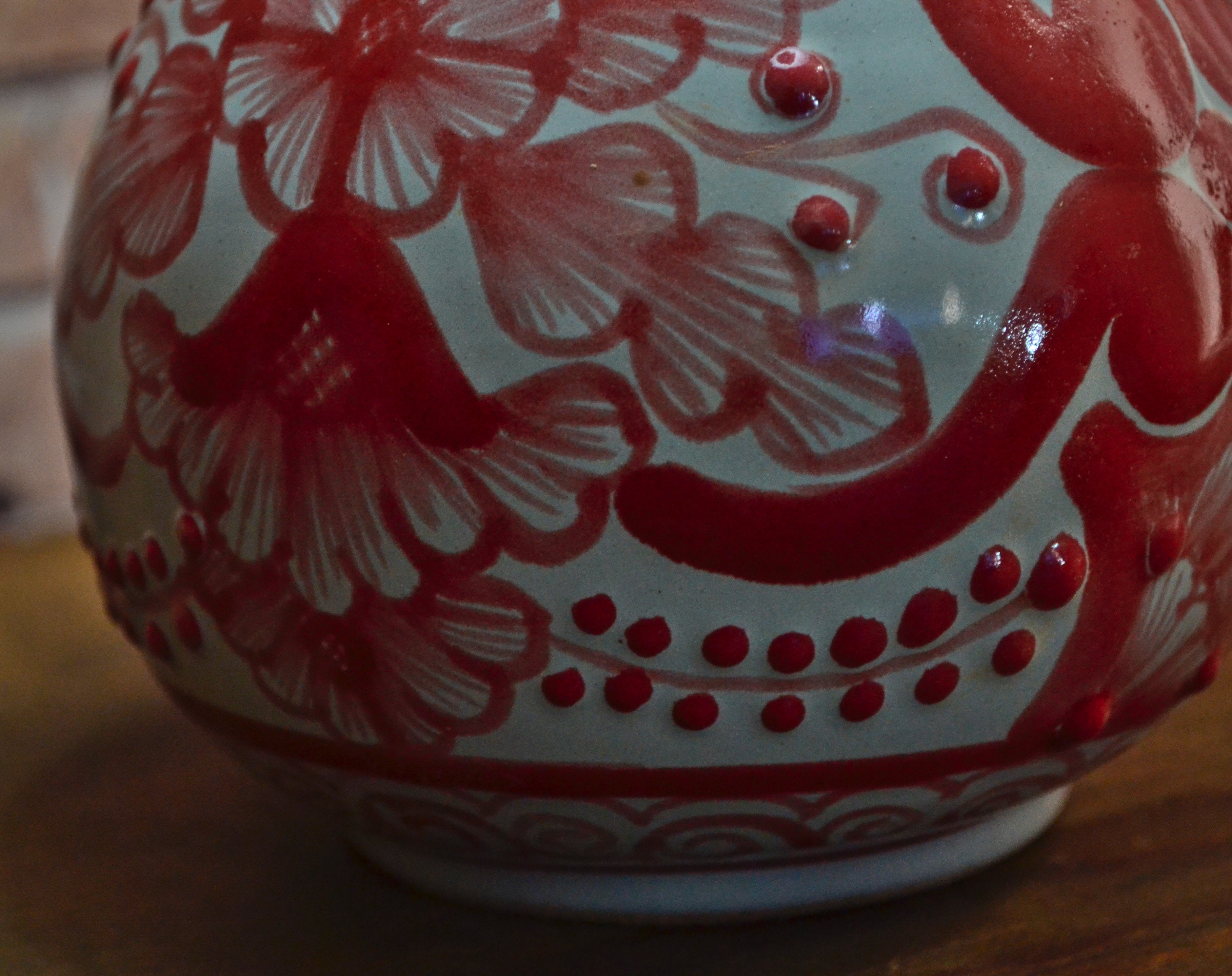 Lámpara de Talavera Poblana CM453