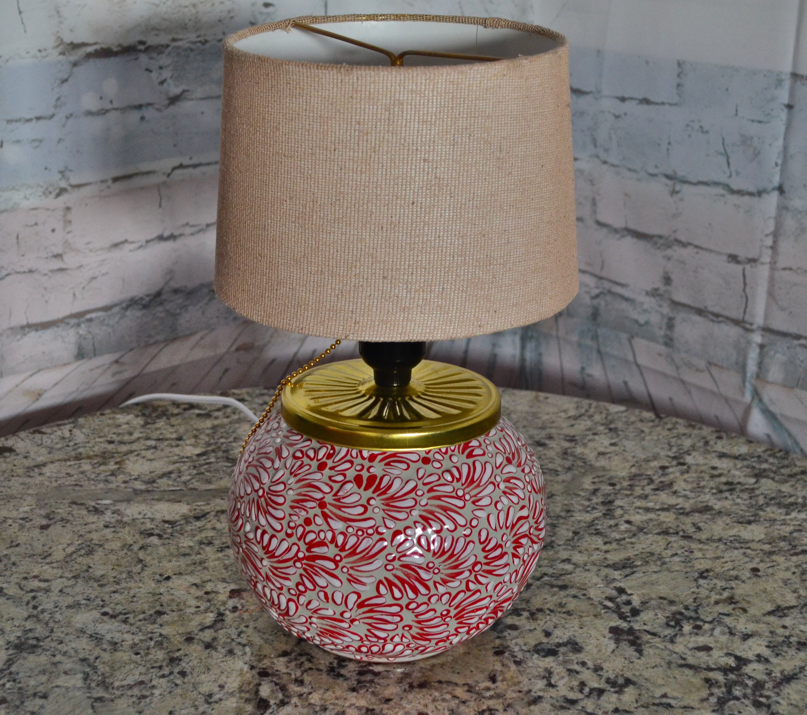 Lámpara de Talavera Poblana CM439