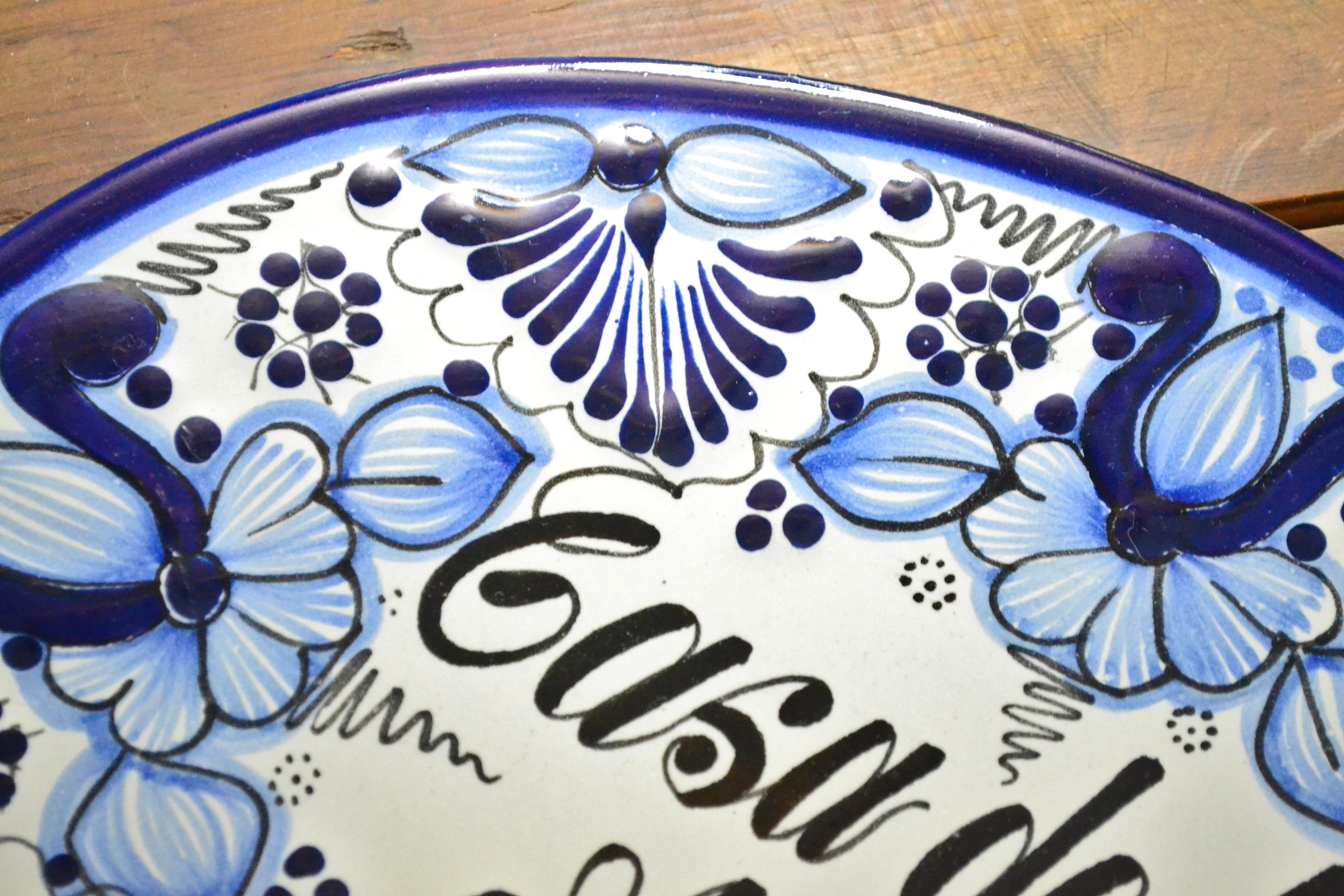 Letrero Personalizable de casa de Talavera Poblana CM458