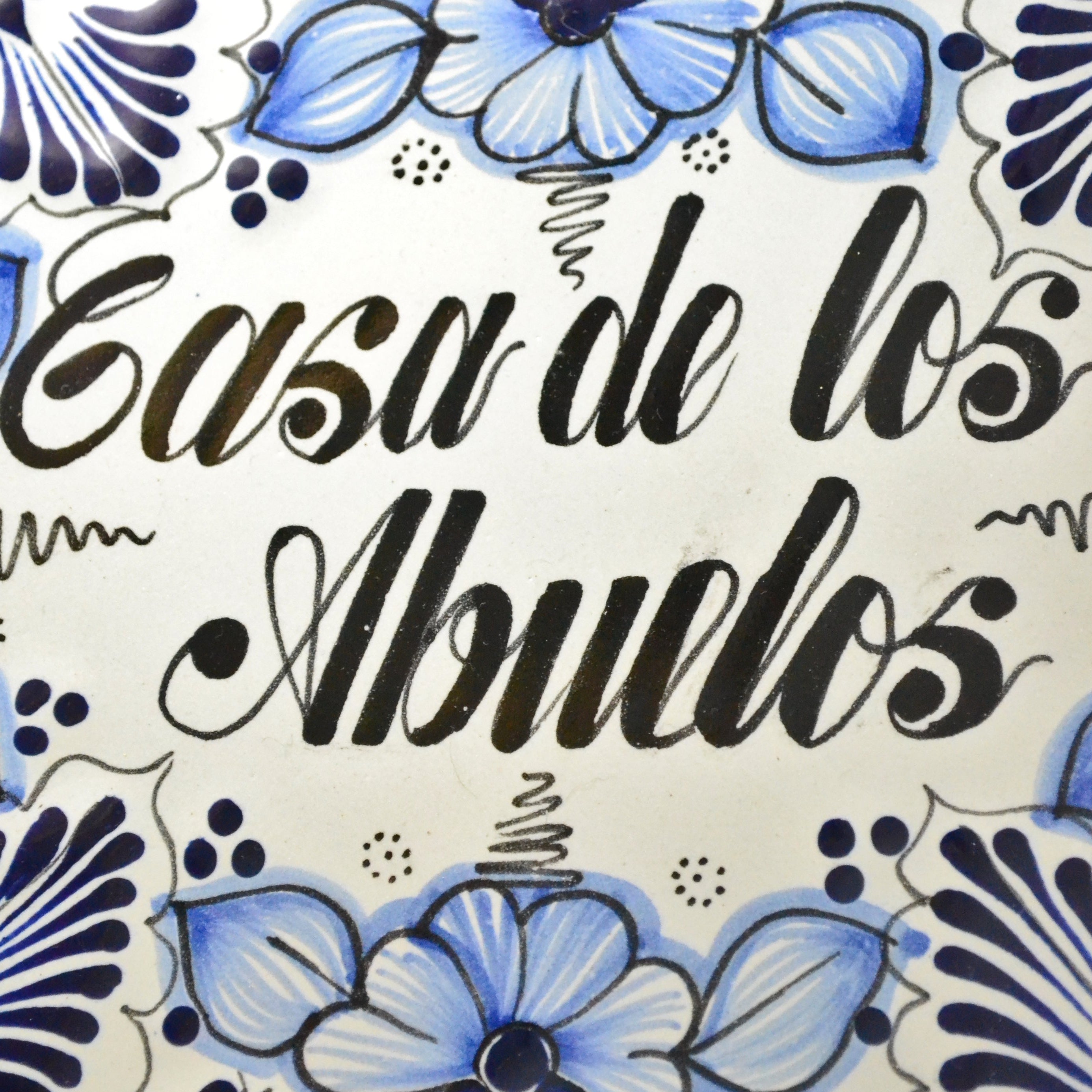 Letrero Personalizable de casa de Talavera Poblana CM458